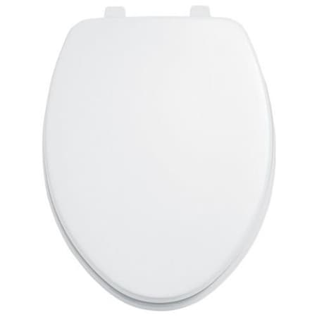 Commercial Open Front Elongated Toilet Seat W/Everclean,